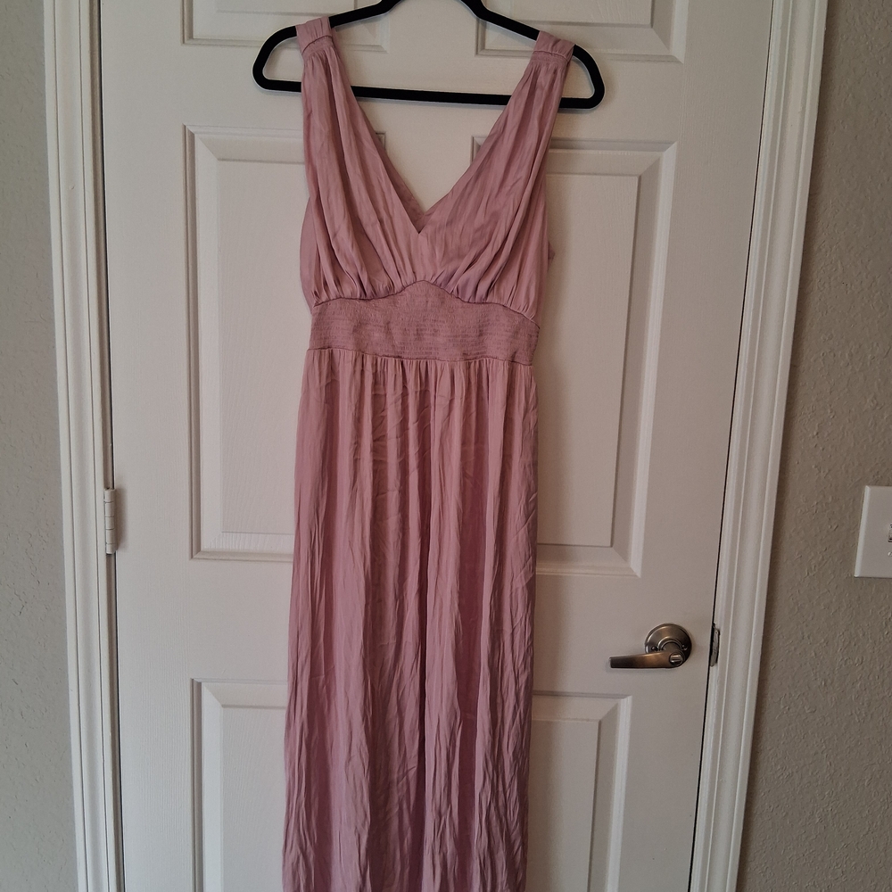Old Navy Light Pink Maxi Dress